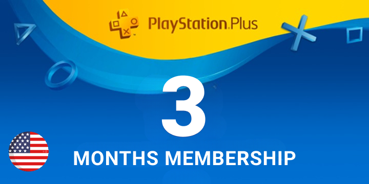 Plus Membership (US) - 3 Bulan