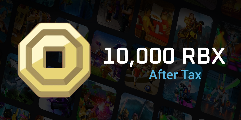 10000 Robux
