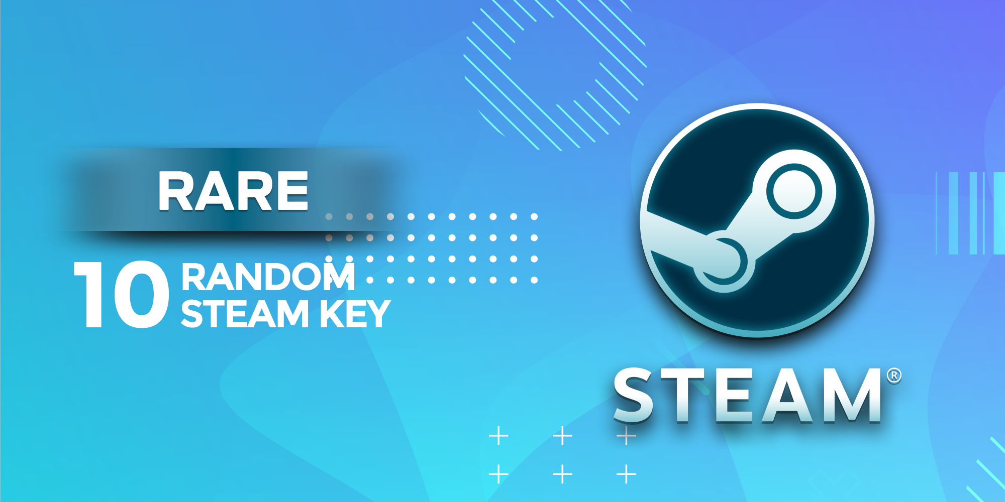 Random Rare 10 Keys
