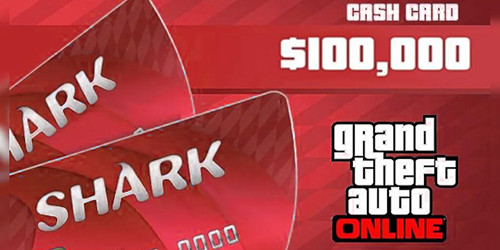 Red Shark Cash Card: $100,000