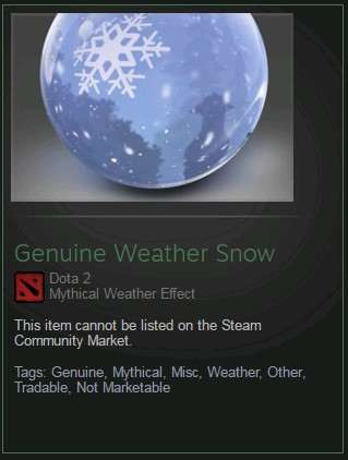 Genuine Weather Snow (Weather)
