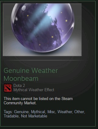 Genuine Weather Moonbeam (Weather)