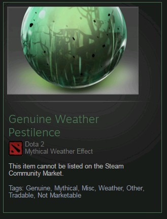 Genuine Weather Pestilence (Weather)