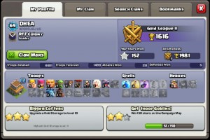 akun coc th 8