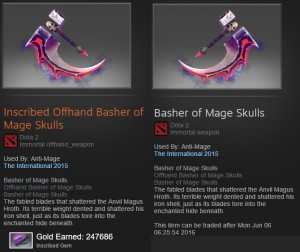 Basher of Mage Skulls (Immortal Anti-Mage)