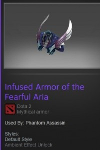 Infused Armor of the Fearful Aria