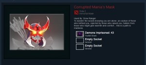 corrupted mania's mask drow ranger