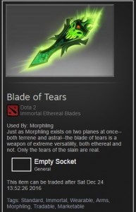 Blade of Tears (Immortal Morphling)