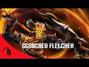 Scorched Fletcher (Clinkz Set)