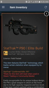 StatTrak™ P90 | Elite Build (StatTrak™ Mil-Spec SMG)