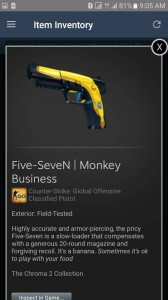 Five-SeveN | Monkey Business (Classified Pistol)