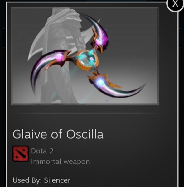 Glaive of Oscilla (Immortal Silencer)