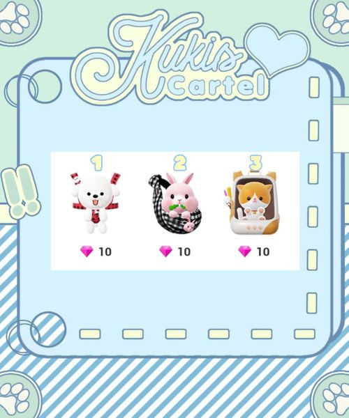 Puppies, Bunny, and Cat Bags