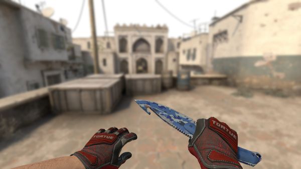 Gut Knife | Bright Water (Field-Tested)