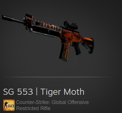 Beli Item Ready Trade SG 553 | Tiger Moth Counter Strike 2 Terlengkap ...