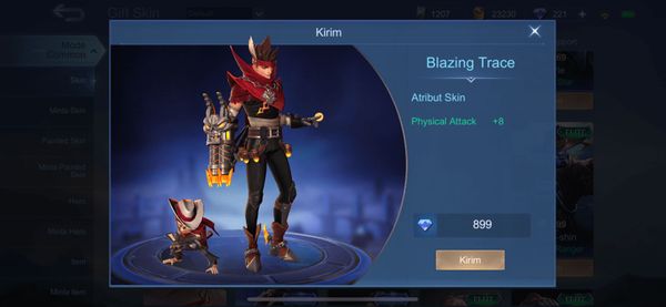 Blazing Trace (Epic Skin Claude)