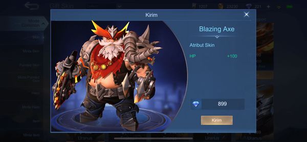 Blazing Axe (Epic Skin Franco)