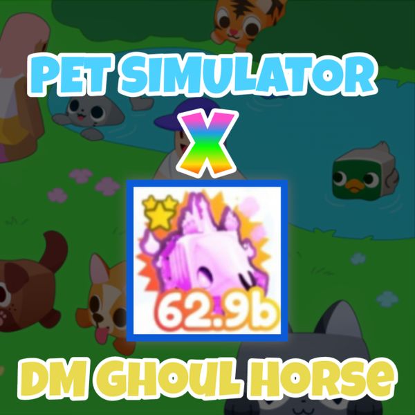 Beli Item Dark Matter Ghoul Horse Pet Simulator X Roblox Terlengkap
