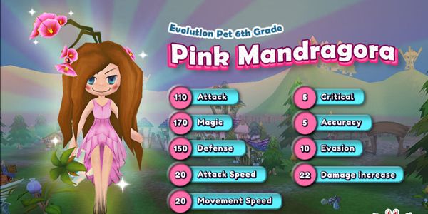 Pink Mandragora +0