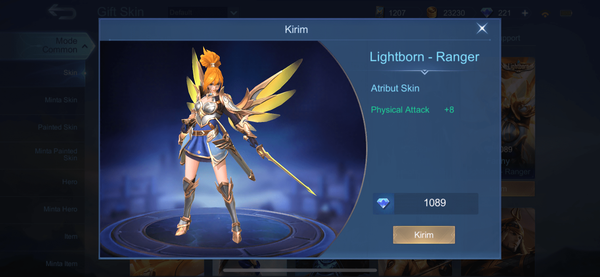 Lightborn - Ranger (Fanny Lightborn Skin)