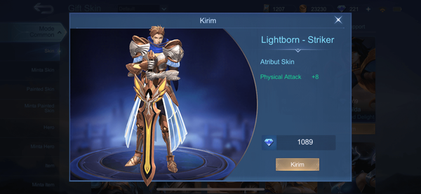 Lightborn - Striker (Alucard Lightborn Skin)