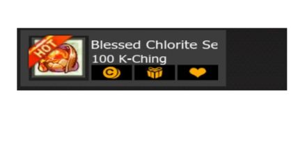 Blessed Chlorite Seed 10% Satuan