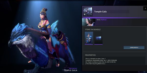 Temple Gala (Mirana Set Aghanim 2021)