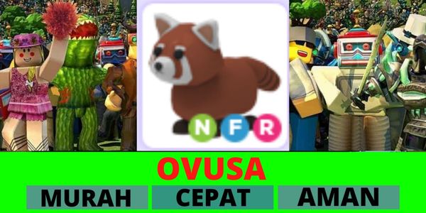 Beli Item Item NFR Red Panda Adoptme Adopt me Pet Roblox Terlengkap dan ...