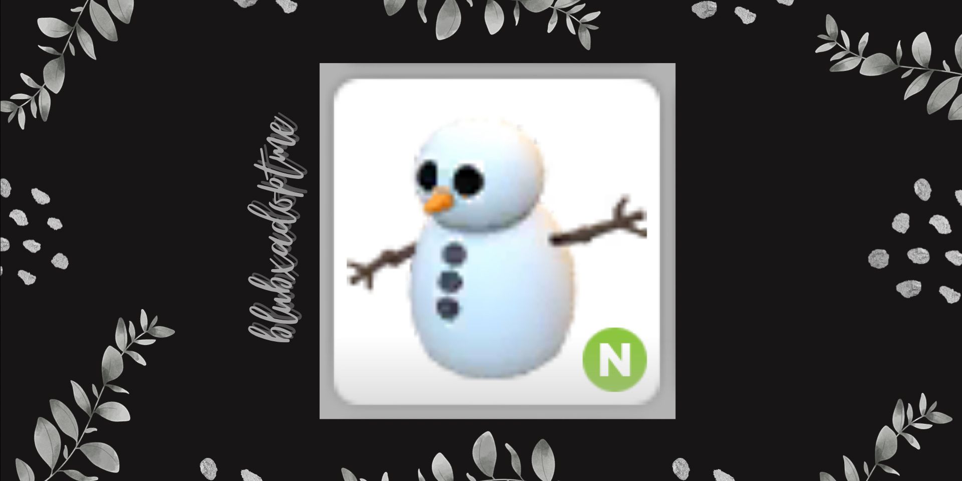 Beli Item Adopt Me Neon Snowman - Adopt Me Pets Roblox Terlengkap dan