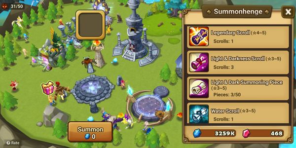 Beli Akun PROMO SCROLL - 100+ Mystical Scroll (Bonus Legendary Dan LND ...