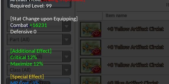 Artifact Circlet Perfect Value 24% Total