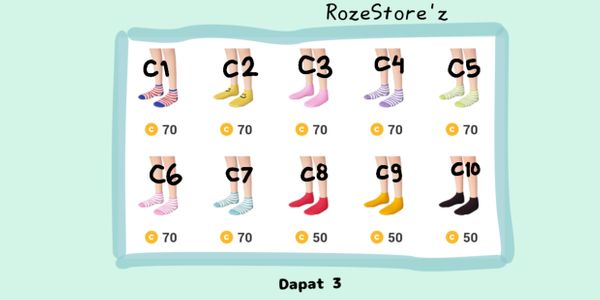 zpt Socks || RozeStore'z