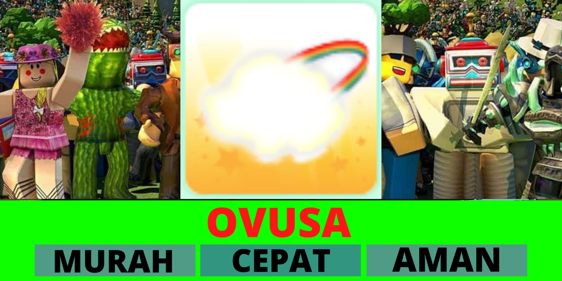 Beli Item Item Rainbow Stroller Adopt Me Roblox Terlengkap dan Termurah