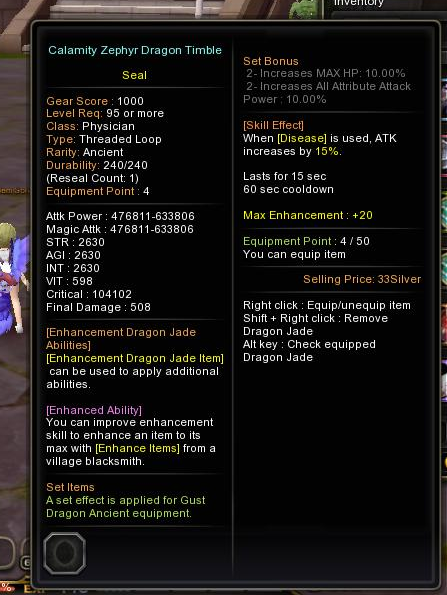 Calamity items. Calamity items