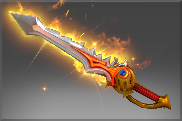 Genuine Rapier of the Burning God Offhand (Ember Spirit)