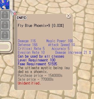 Fly Blue Phoenix (FBP) +9