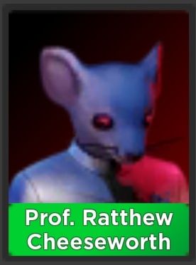 Prof. Ratthew Cheeseworth Killer - Survive The Killer