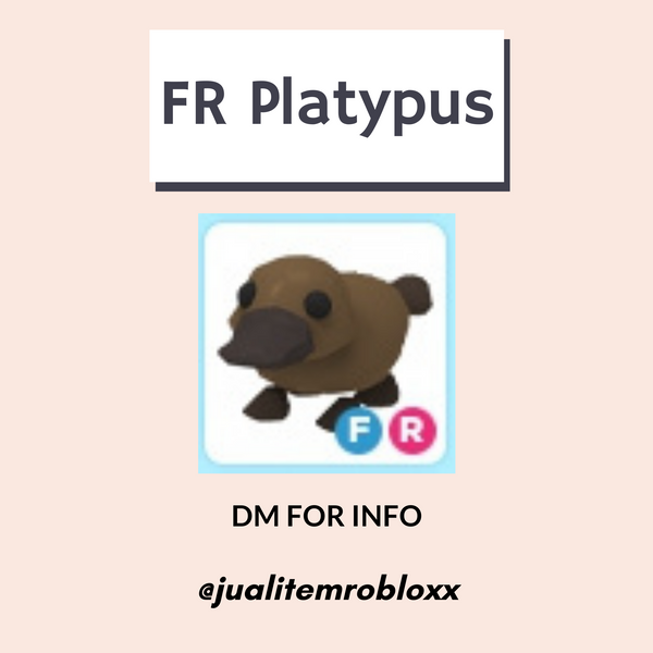 Beli Item Adopt Me FR Platypus Adopt Me Roblox Terlengkap & Terlaris