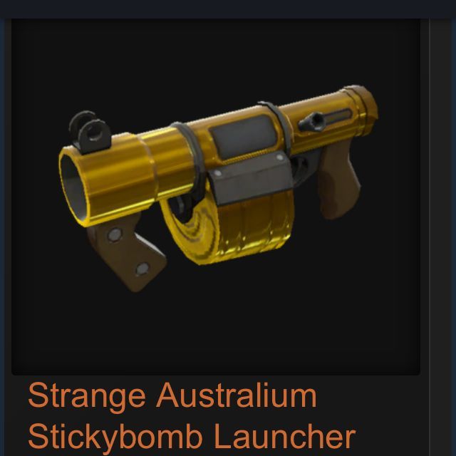 Jual AUSTRALIUM STICKYBOMB dari DemomanStore itemku
