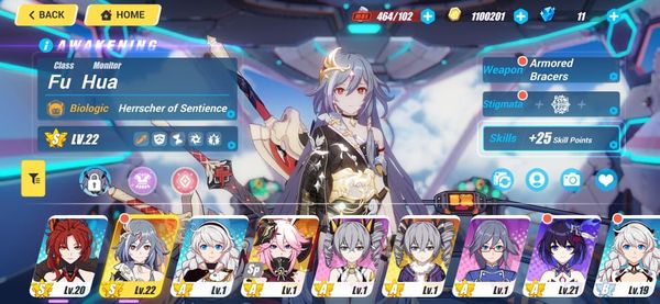 HI3 SEA | STARTER HERRSCHER OF SENTIENCE1/4 + VK