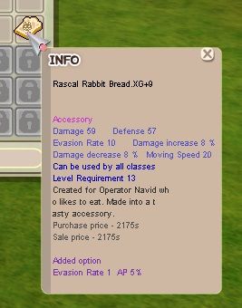 Rascal Rabbit Bread XG+9