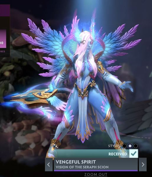 Beli Item Gift Vision of the Seraph Scion (Vengeful Spirit Collector
