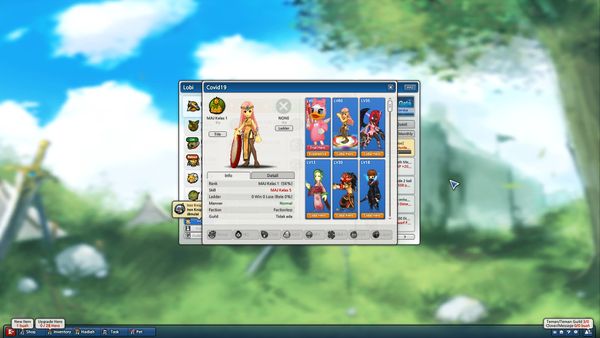 MAJ Kelas 1 , User Neo (Lvl 60), Yukime dll, medal banyak, gear banyak Harga terjangkau