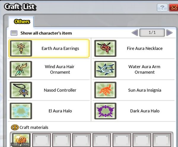 Master Accessory Craft