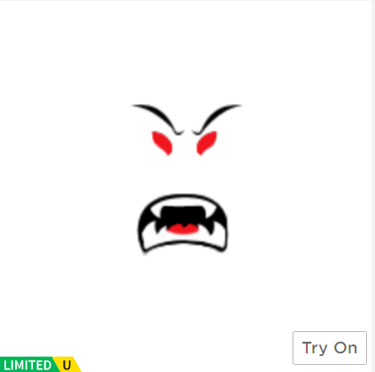 Beli Item Beast Mode Face Limited Roblox Terlengkap Dan Termurah Januari  2022 854631 | Itemku Beli Item Beast Mode Face Limited Roblox Terlengkap Dan Termurah Januari  2022 854631 | Itemku