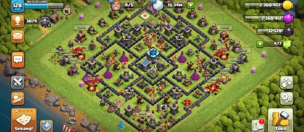 COC TH 13 HERO 24 30 7 3 CHANGE NAME 500 GEMS