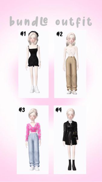 Zepeto Outfit Bundle (Girl)