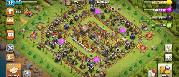 COC TH 11 ALLMAX HERO 36 35 19 FREE GEMS NAME CHANGE