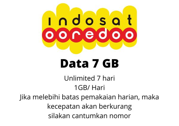 Voucher Data 7 GB