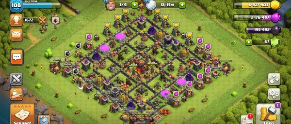 COC TH 10 HERO 30 21 CHANGE NAME 500 GEMS